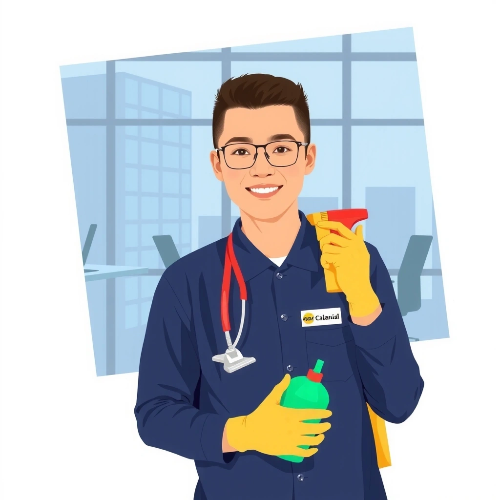 Professional team member in uniform