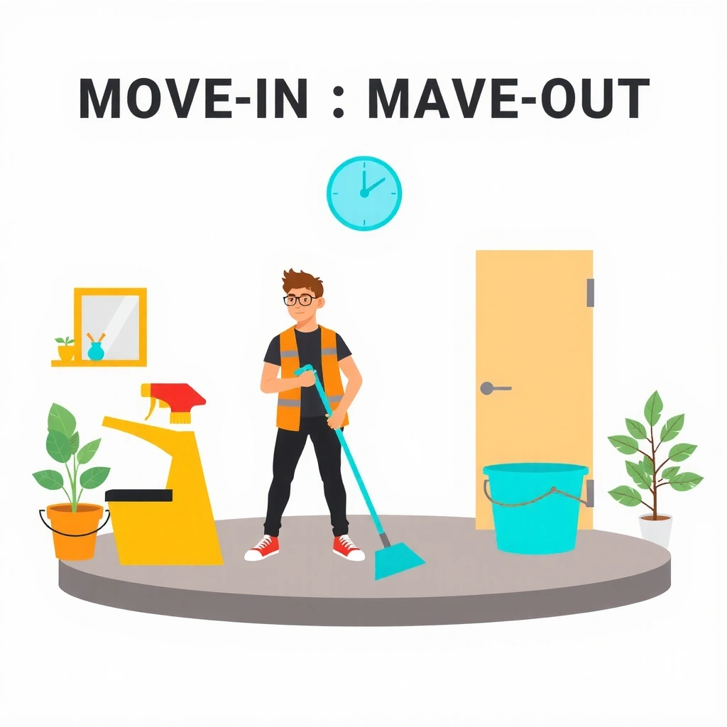 Move-in move-out cleaning service