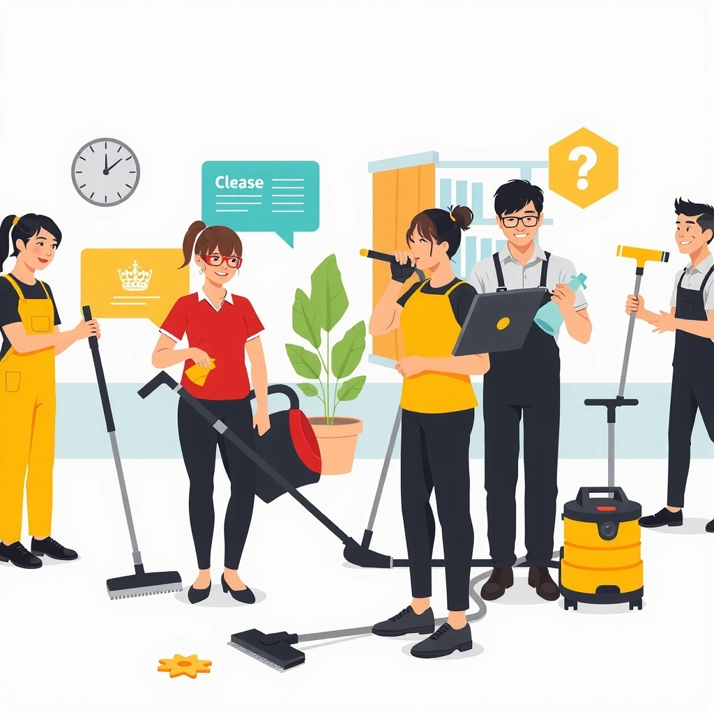 Professional cleaning service hero background